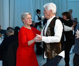 14.02.2023., Pozega - Grad Pozega organizirao je tradicionalnu proslavu Valentinova za bracne parove koji su navrsili 50 i vise godina braka. Vesela proslava dana zaljubljenih, uz pjesmu i ples, te dobru hranu i pokoju casu vina odrzana je u svecanoj dvorani Glorija u Pozegi.  Photo: Ivica Galovic/PIXSELL