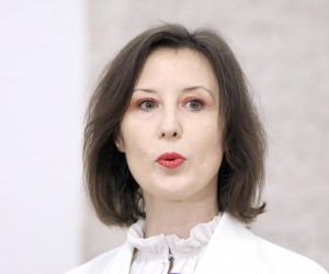 14.12.2022., Zagreb - Na konferenciji za medije odrzanoj u Saboru o aktualnim temema govorila je Dalija Oreskovic. Photo: Patrik Macek/PIXSELL