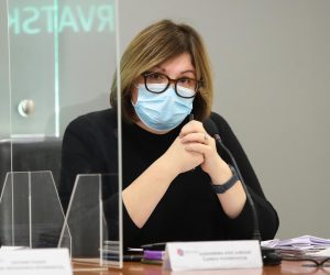 15.01.2021., Zagreb - Povjerenstvo za odlucivanje o sukobu interesa odrzalo je svoju 111. sjednicu. Aleksandra Jozic-Ilekovic. rPhoto: Luka Stanzl/PIXSELL