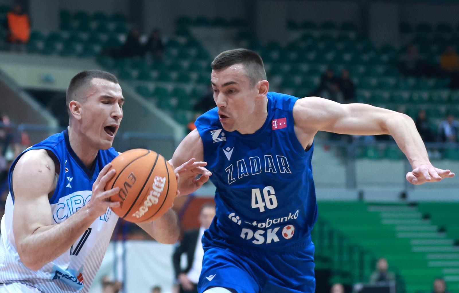 15.02.2023., KC Drazen Petrovic, Zagreb - Zavrsni turnir SuperSport kupa Kresimir Cosic, cetvrtfinale, KK Cibona - KK Zadar. Marko Ramljak. Photo: Sanjin Strukic/PIXSELL
