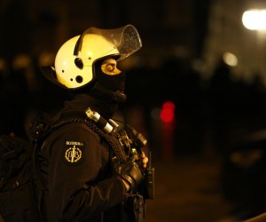15, February, 2023, Belgrade - The right-wingers who were at the protest rally against the betrayal of Kosovo and Metohija are still close to the Presidency of Serbia, but the police are also there. Photo: Amir Hamzagic/ATAImages

15, februar, 2023, Beograd - Desnicari koji su bili na protestnom skupu protiv izdaje Kosova i Metohije i dalje su u blizni Predsednistva Srbije, ali tu je i policija.. Photo: Amir Hamzagic/ATAImages Photo: Amir Hamzagic/ATAImages/PIXSELL