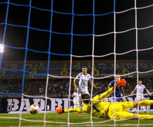 16.9.2021., Stadion Maksimir - UEFA Europa liga, skupina H, 1. kolo: GNK Dinamo Zagreb - FC West Ham United. Lukasz Fabianskir"nr"n Photo: Goran Stanzl/PIXSELL