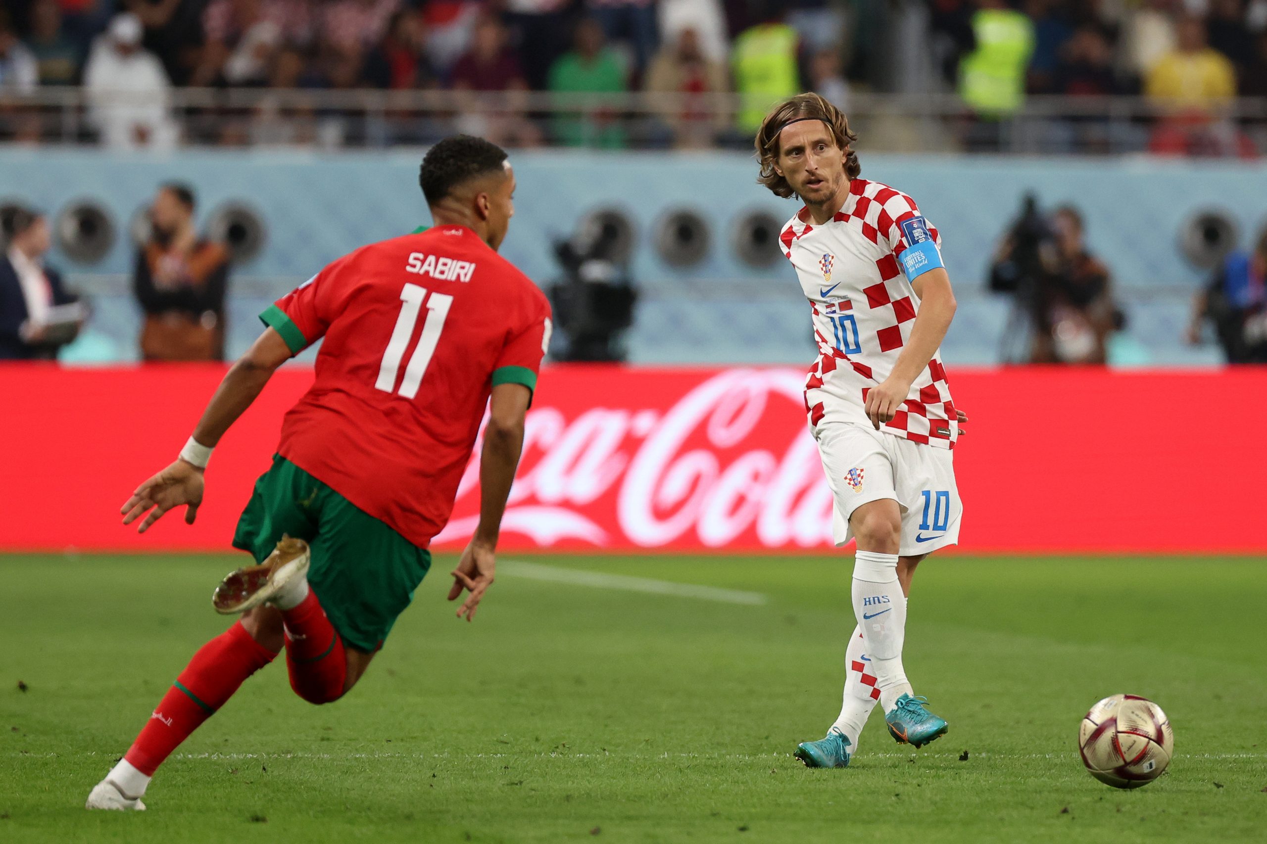 17.12.2022., stadion Khalifa International, Katar - FIFA Svjetsko prvenstvo, utakmica za trece mjesto, Hrvatska - Argentina. Photo: Goran Stanzl/PIXSELL
