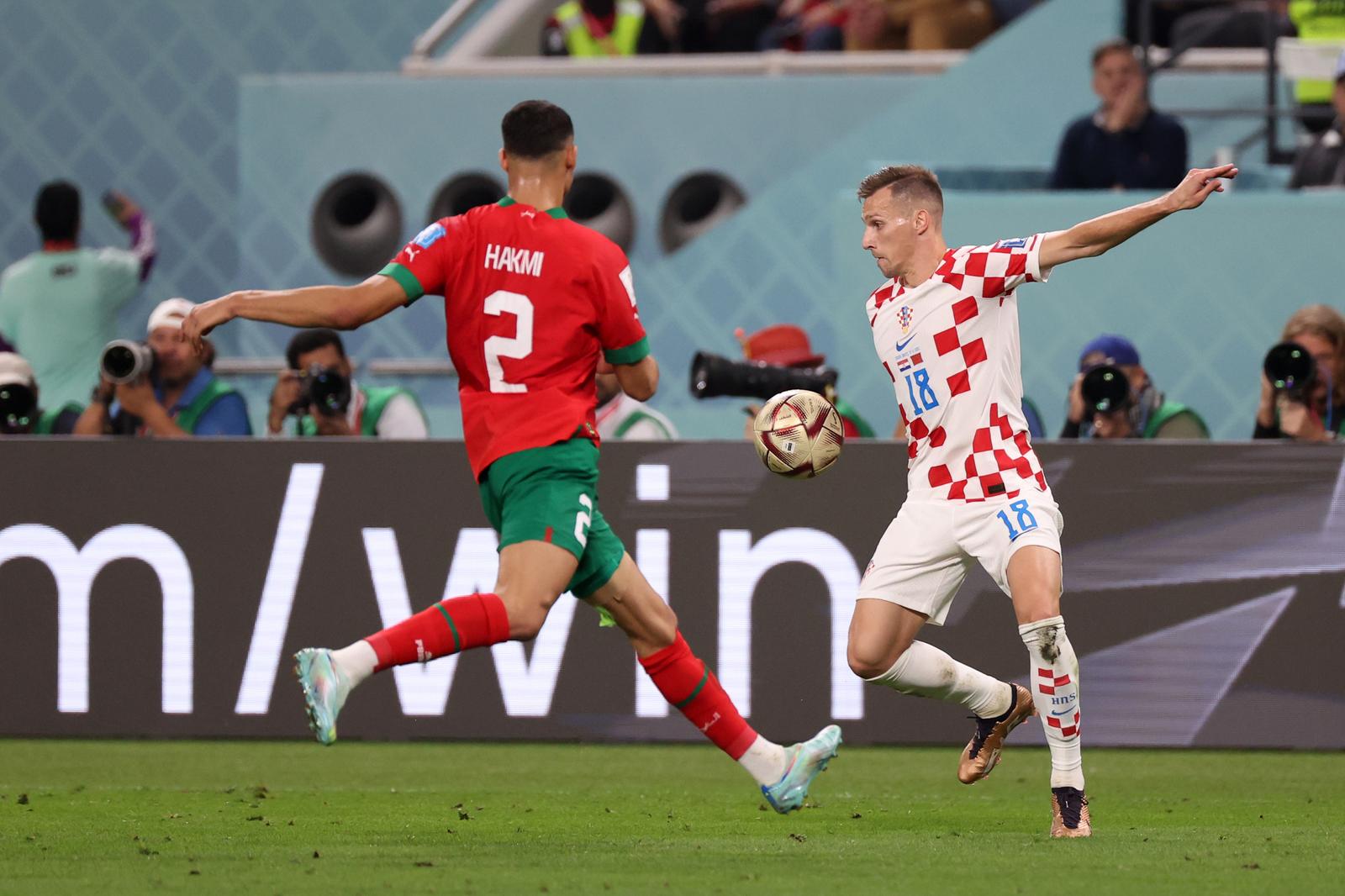 17.12.2022., stadion Khalifa International, Katar - FIFA Svjetsko prvenstvo, utakmica za trece mjesto, Hrvatska - Argentina. Photo: Goran Stanzl/PIXSELL
