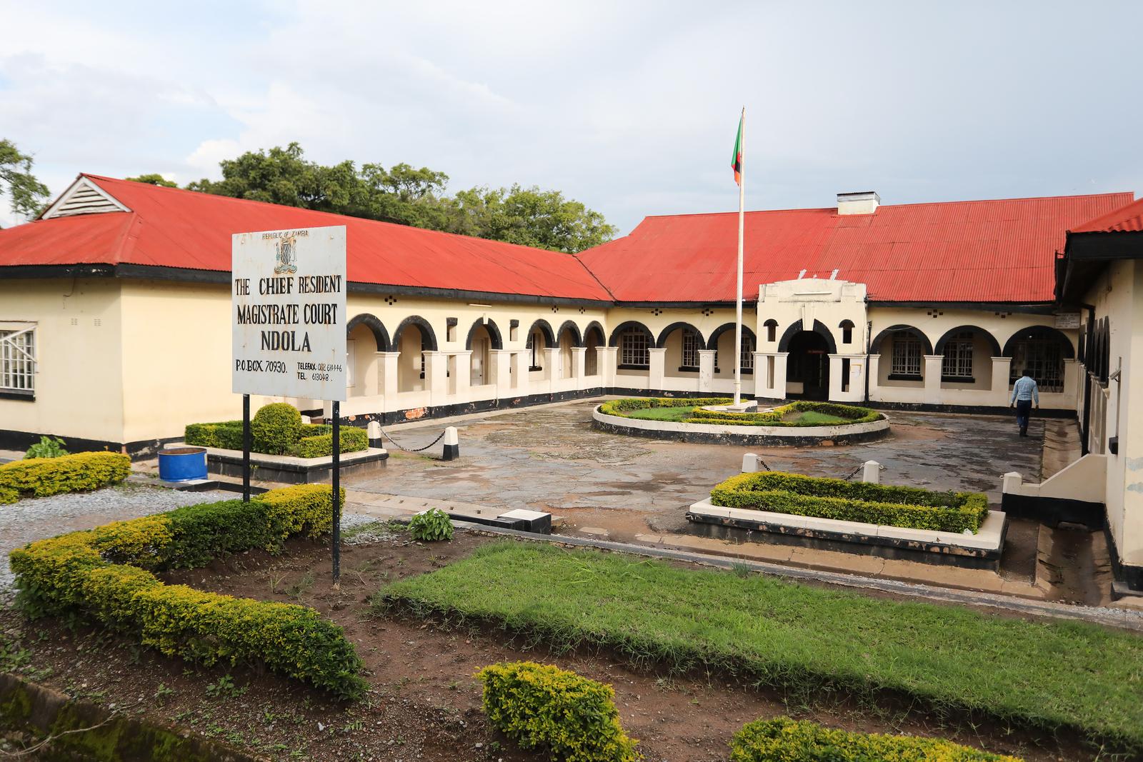 18.01.2023., Ndola, Zambija - Kazneni sud na kojemu se sudi hrvatskim drzavljanima koji niti danas nisu pusteni na slobodu. Photo: Emica Elvedji/PIXSELL