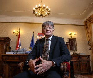 19.10.2022. Zagreb- Radovan Dobronic, Predsjednik Vrhovnog suda Republike Hrvatske.
 Photo: Boris Scitar/Vecernji list/PIXSELL