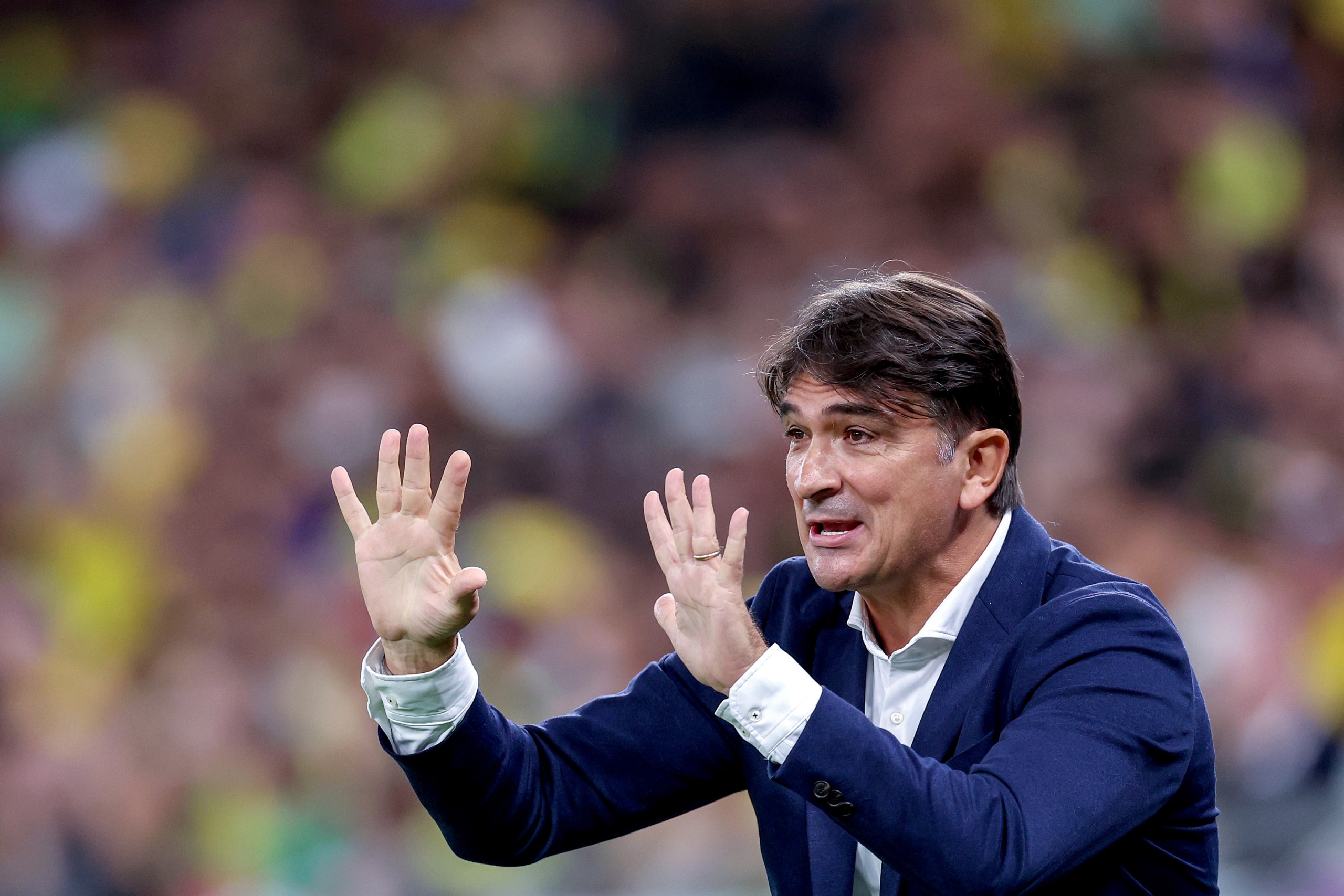 09.12.2022., stadion Education City, Al Rayyan, Katar - FIFA Svjetsko prvenstvo, cetvrtfinale, Hrvatska - Brazil. Zlatko Dalic Photo: Igor Kralj/PIXSELL