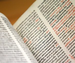 22.02.2018., Zagreb - Misal po zakonu rimskog dvora, hrvatski glagoljski prvotisak koji je tiskan 22. veljace1483. godine, a cuva se u Nacionalnoj sveucilisnoj knjiznici.r"nPhoto: Borna Filic/PIXSELL