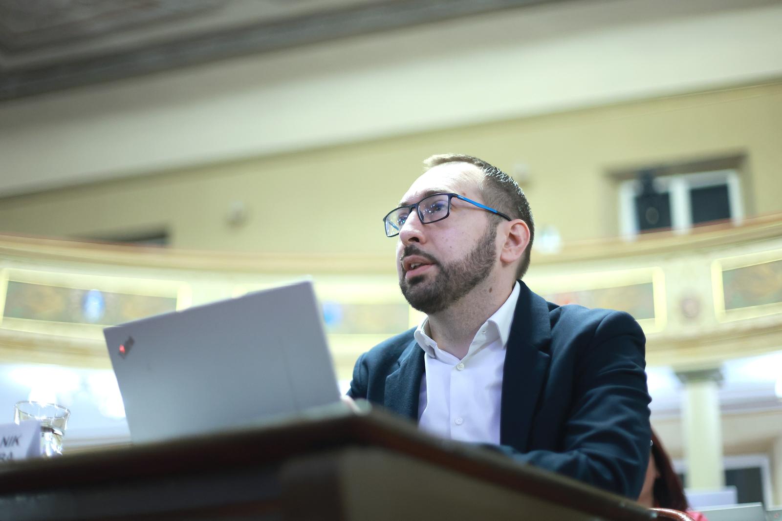 23.02.2023., Zagreb - 20. sjednica Gradske skupstine Grada Zagreba. Tomislav Tomasevic. Photo: Sanjin Strukic/PIXSELL