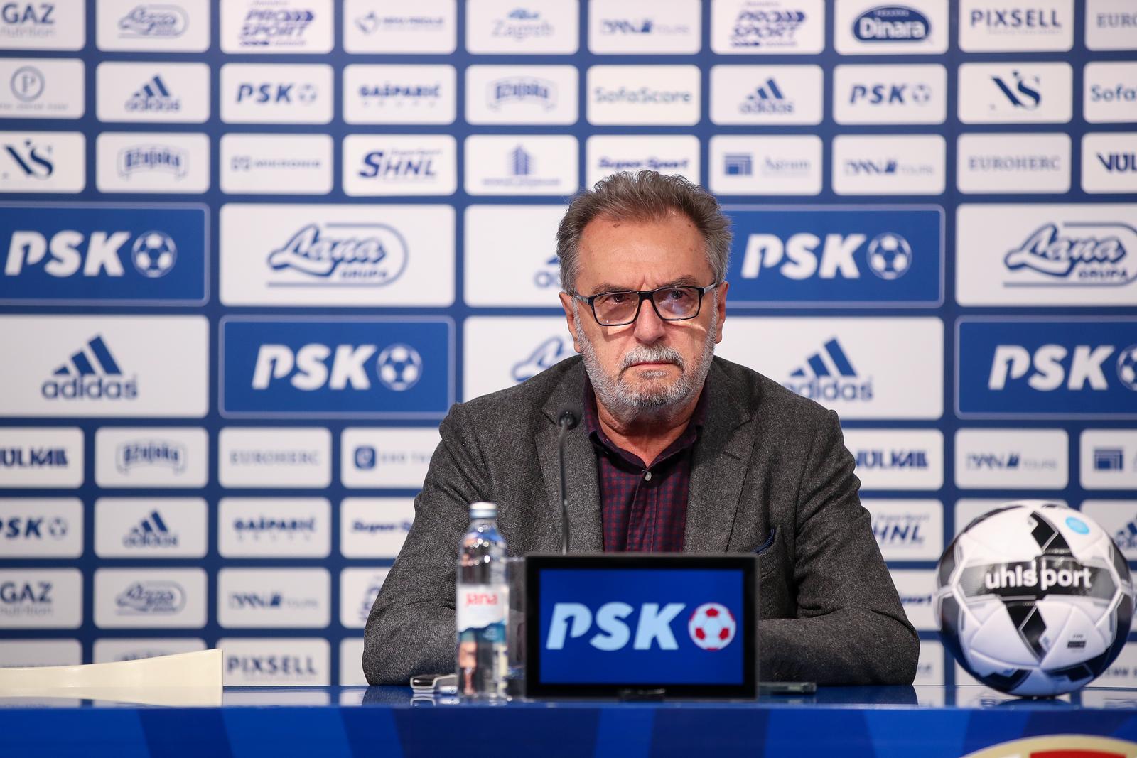 25.02.2023., Zagreb - Trener Dinama Ante Cacic odrzao je konferenciju za medije u press dvorani stadiona Maksimir uoci sutrasnje utakmice 23. kola SuperSport HNL-a protiv Hajduka. Photo: Matija Habljak/PIXSELL