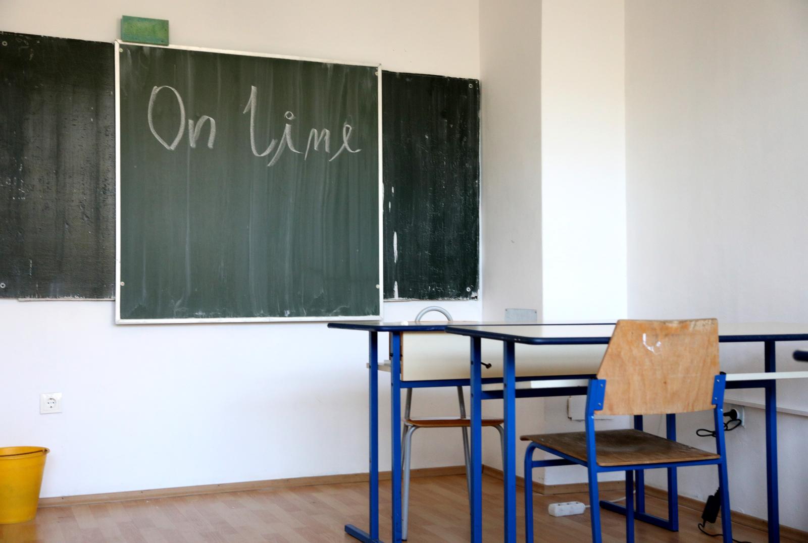 29.10.2021.,Sibenik-Sljedeci cetvrtak i petak nastava ce za sve skole i razrede biti online.  Photo: Dusko Jaramaz/PIXSELL