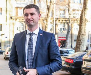 30.01.2023.., Zagreb - Dolazak clanova HDZ-a na sjednicu predsjednistva. Ministar gospodarstva i odrzivog razvoja Davor Filipovic.   Photo: Slavko Midzor/PIXSELL