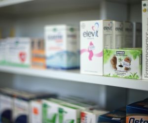 30.03.2015., Zagreb - Ilustracije lijekova i vitamina u gradskoj ljekarni na Zrinjevcu. Photo: Sanjin Strukic/PIXSELL
