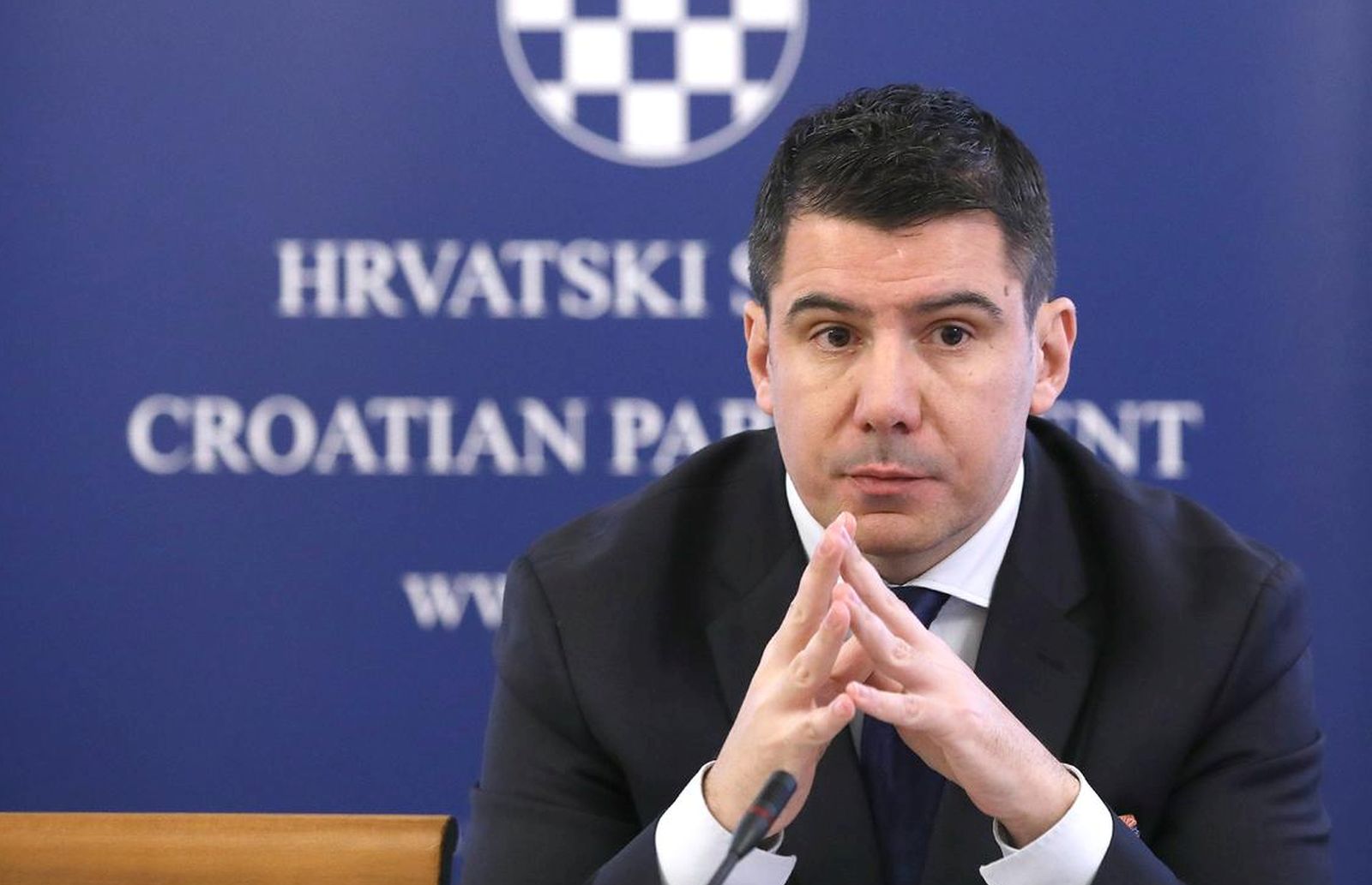 31.01.2023., Zagreb -U Saboru je pocela 28. sjednica Nacionalnog vijeca za pracenje provedbe Strategije suzbijanja korupcije, na kojoj ce o aferi INA govoriti Bozo Petrov, Slaven Dobrovic i Tomislav Panenic. Photo: Patrik Macek/PIXSELL