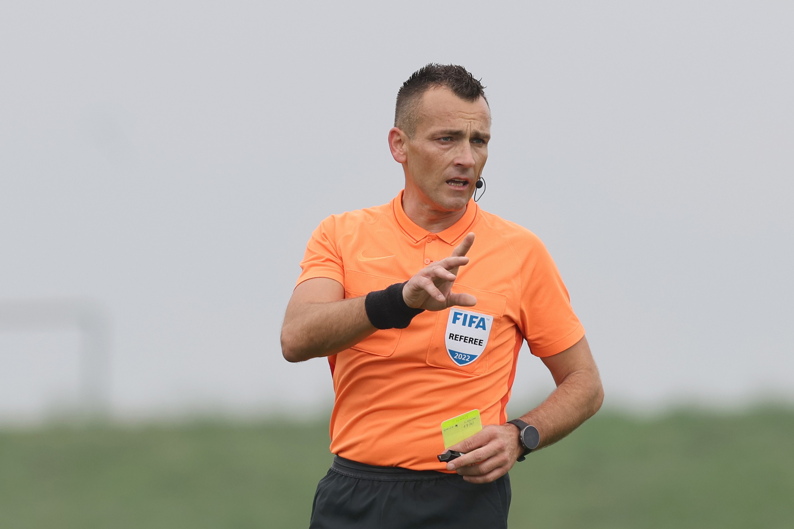 31.10.2022., Gradski stadion, Velika Gorica - SuperSport HNL, 15. kolo, HNK Gorica - NK Slaven Belupo. Sudac Ivan Bebek. Photo: Luka Stanzl/PIXSELL