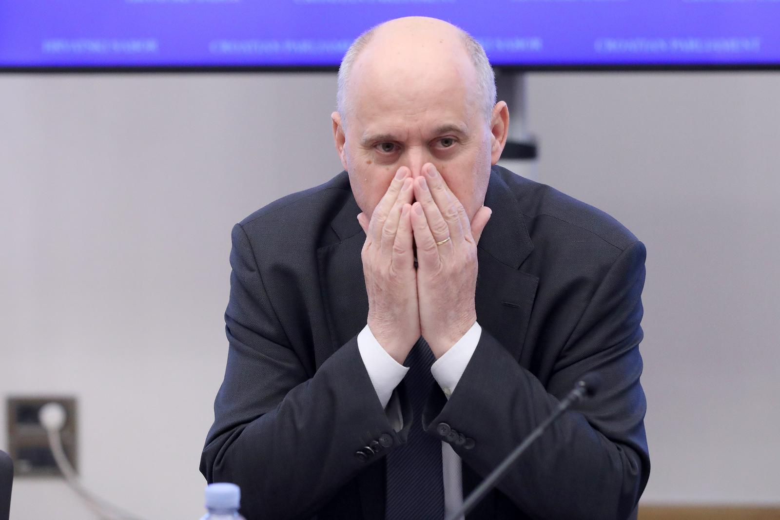 14.02.2023., Zagreb - Na 21. sjednici Odbor za prostorno uređenje i graditeljstvo raspravlja o prijedlogu novog zakona o obnovi zgrada ostecenih u potresima.
 Photo: Patrik Macek/PIXSELL