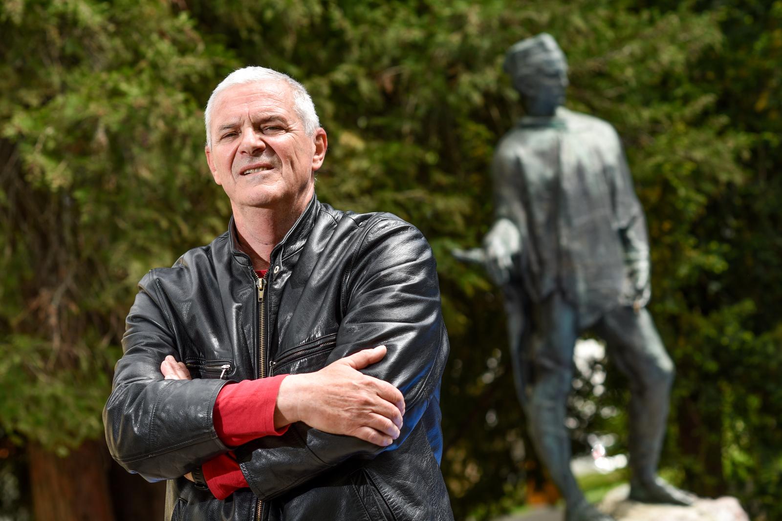 30.04.2020., Samobor - Vinko Kovacic, umirovljeni pukovnik HV-a, Predsjednik SDP-ovog Savjeta za branitelje."n"nPhoto: Sasa Zinaja/NFoto/PIXSELL