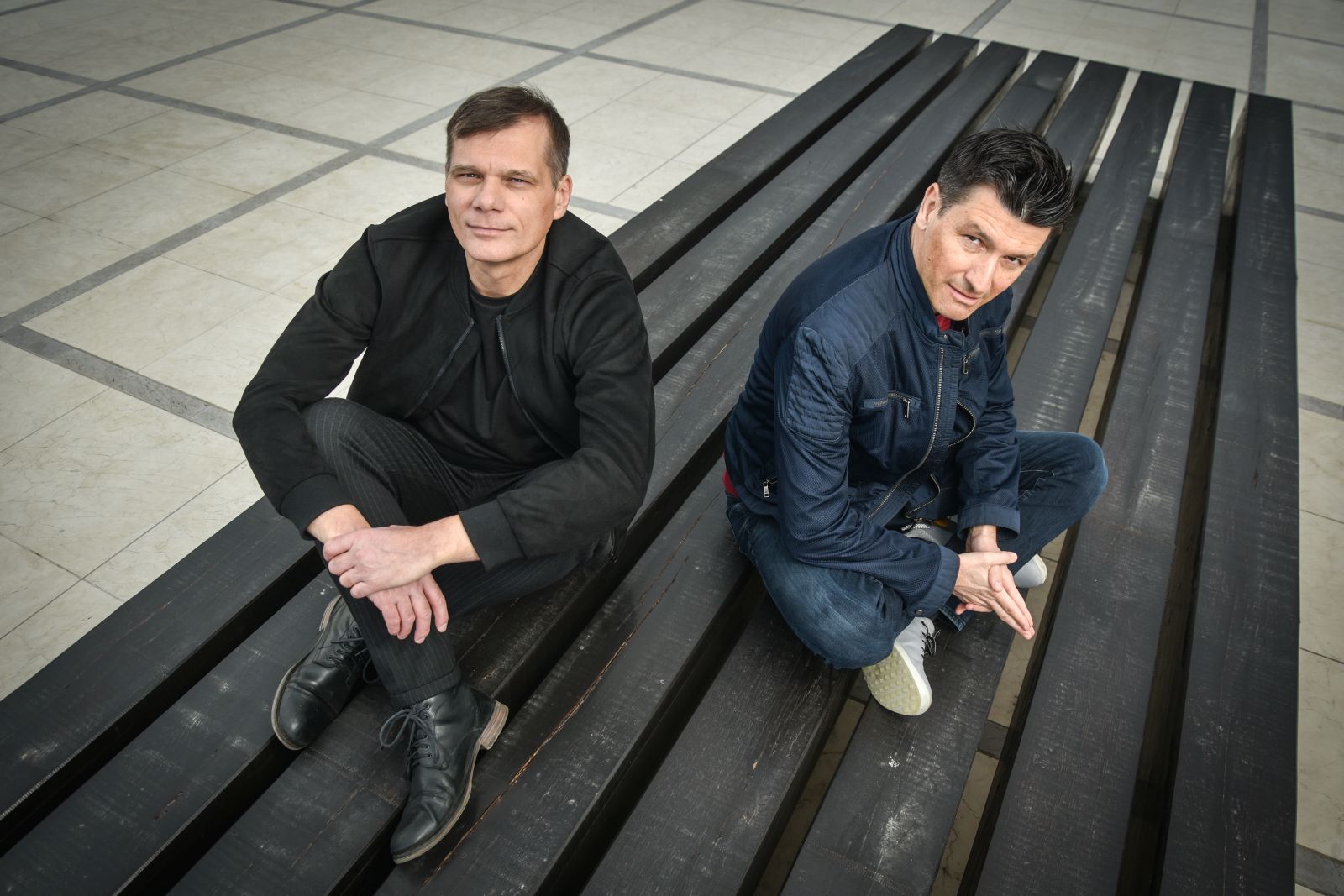 10.03.2023., Zagreb - Damir Ludvig i Goran Vlajić, DJ-i, Astralis. 

Photo Sasa ZinajaNFoto