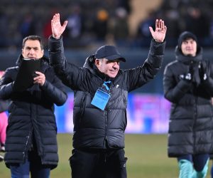 in meciul de fotbal dintre Farul Constanta si Petrolul Ploiesti, contand pentru Superliga Superbet, desfasurat pe Stadionul central al Academiei Gheorghe Hagi din Ovidiu, sambata 18 februarie 2023. © FOTO:Razvan Pasarica/SPORT PICTURES