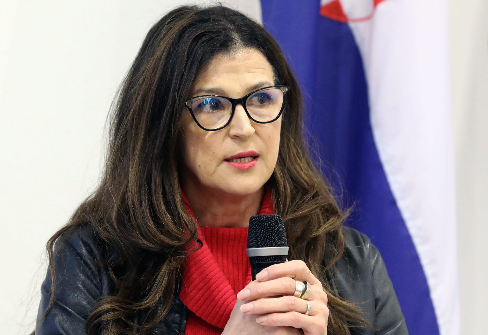 Zagreb, 06.03.2023. - Konferencija "Nevidljivo lice energetskog siromatva  enska perspektiva". Na fotografiji Romana Jerkoviæ. foto HINA/ Lana SLIVAR DOMINIÆ/ lsd