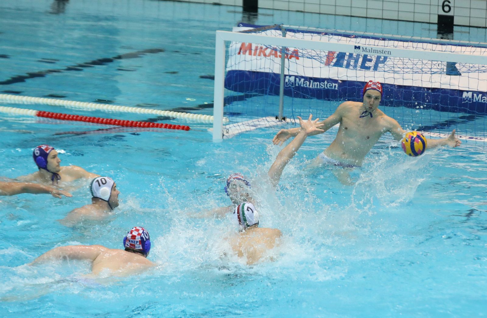 Zagreb, 11.03.2023 - Svjetski kup vaterpolista Italija - Hrvatska.
foto HINA/ Admir BULJUBAŠIĆ/ abu