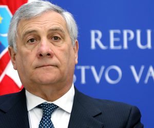 Zagreb, 17.03.2023. - Ministar vanjskih poslova Gordan Grliæ Radman sastao se s talijanskim ministrom vanjskih poslova Antonijem Tajanijem. Na fotografiji Antonio Tajani. foto HINA/ Lana SLIVAR DOMINIÆ/ lsd