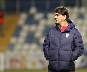 Split, 20.03.2023. - Trening hrvatske nogometne reprezetnacije pred utakmice kvalifikacija za Europsko nogometno prvenstvo u Njemačkoj 2024. Na fotografiji Zlatko Dalić. foto HINA/ Ivana IVANOVIĆ/ ml
