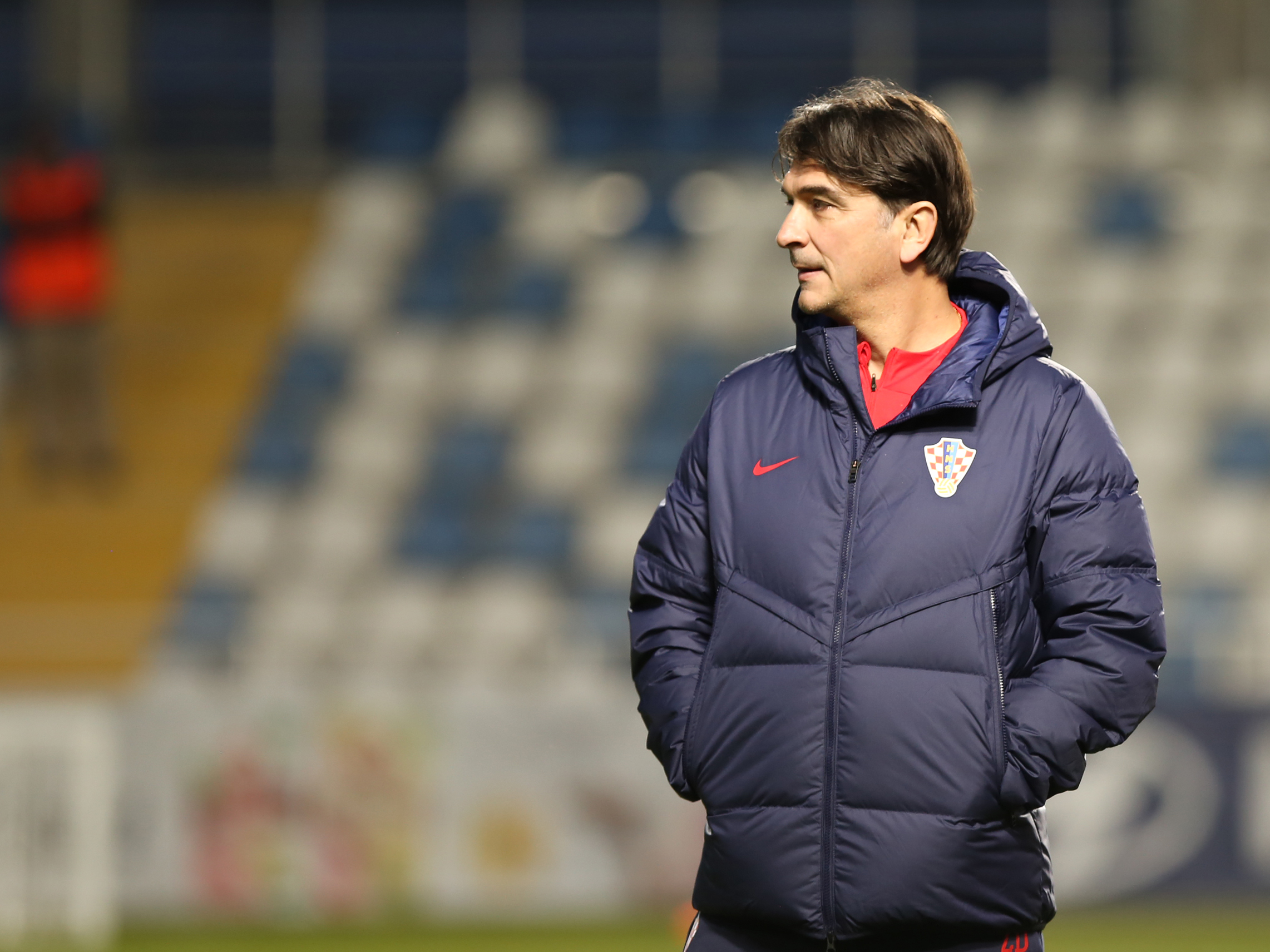 Split, 20.03.2023. - Trening hrvatske nogometne reprezetnacije pred utakmice kvalifikacija za Europsko nogometno prvenstvo u Njemačkoj 2024. Na fotografiji Zlatko Dalić. foto HINA/ Ivana IVANOVIĆ/ ml