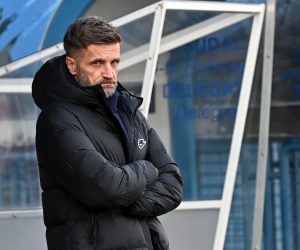 Varazdin 23.03.2023.
Prijateljska utakmica reprezentacija U21 između Hrvatske i Izraela. Na slici izbornik Hrvatske Igor Biscan
Snimio: Marko Jurinec/Jurinec photography/HINA
