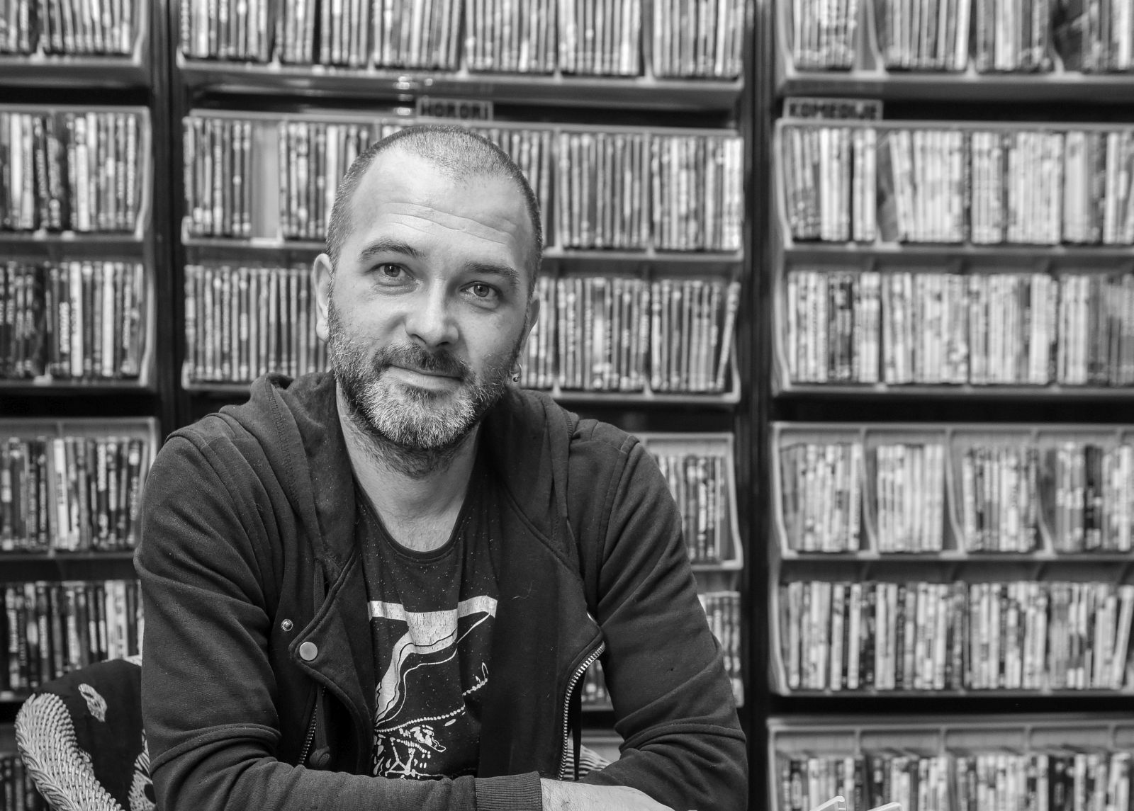 09.10.2021., Zagreb - vlasnik posljednje videoteke u Zagrebu. 

Photo Sasa ZinajaNFoto