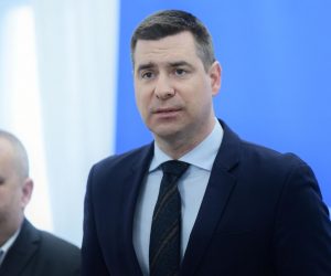 1.3.2023., Zagreb - Klub gradskih zastupnika HDZ-a i HSLS-a odrzali su konferenciju za medije u Staroj gradskoj vijecnici. Mislav Herman. Photo: Neva Zganec/PIXSELL