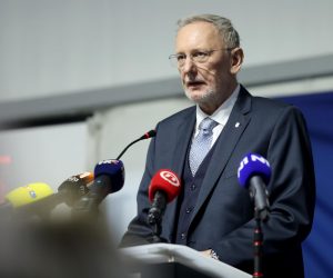 01.03.2023., Jastrebarsko - U Logistickom centru Ravnateljstva civilne zastite svecano je obiljezen Medjunarodni dan civilne zastite i Dana civilne zastite Republike Hrvatske. Davor Bozinovic Photo: Slaven Branislav Babic/PIXSELL