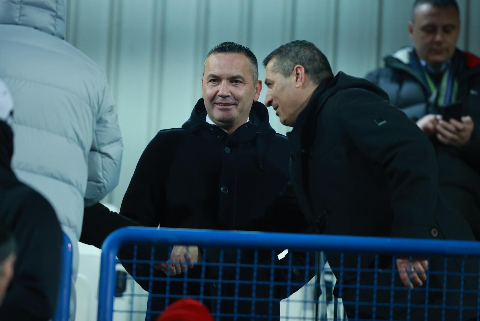 01.03.2023., stadion Gradski vrt, Osijek - SuperSport Hrvatski nogometni kup, cetvrtfinale, NK Osijek - HNK Hajduk. Predsjednik HNS-a Marijan Kustic Photo: Davor Javorovic/PIXSELL