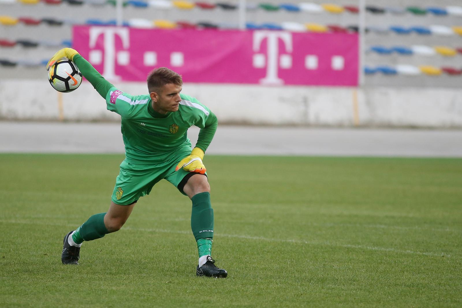 Zagreb: Hrvatski Telekom Prva liga, 9. kolo, NK Rudeš - NK Istra 1961 01.10.2018., stadion u Kranjcevicevoj ulici, Zagreb - Hrvatski Telekom Prva liga, 09. kolo, NK Rudes - NK Istra 1961. Josip Condric. Photo: Dalibor Urukalovic/PIXSELL