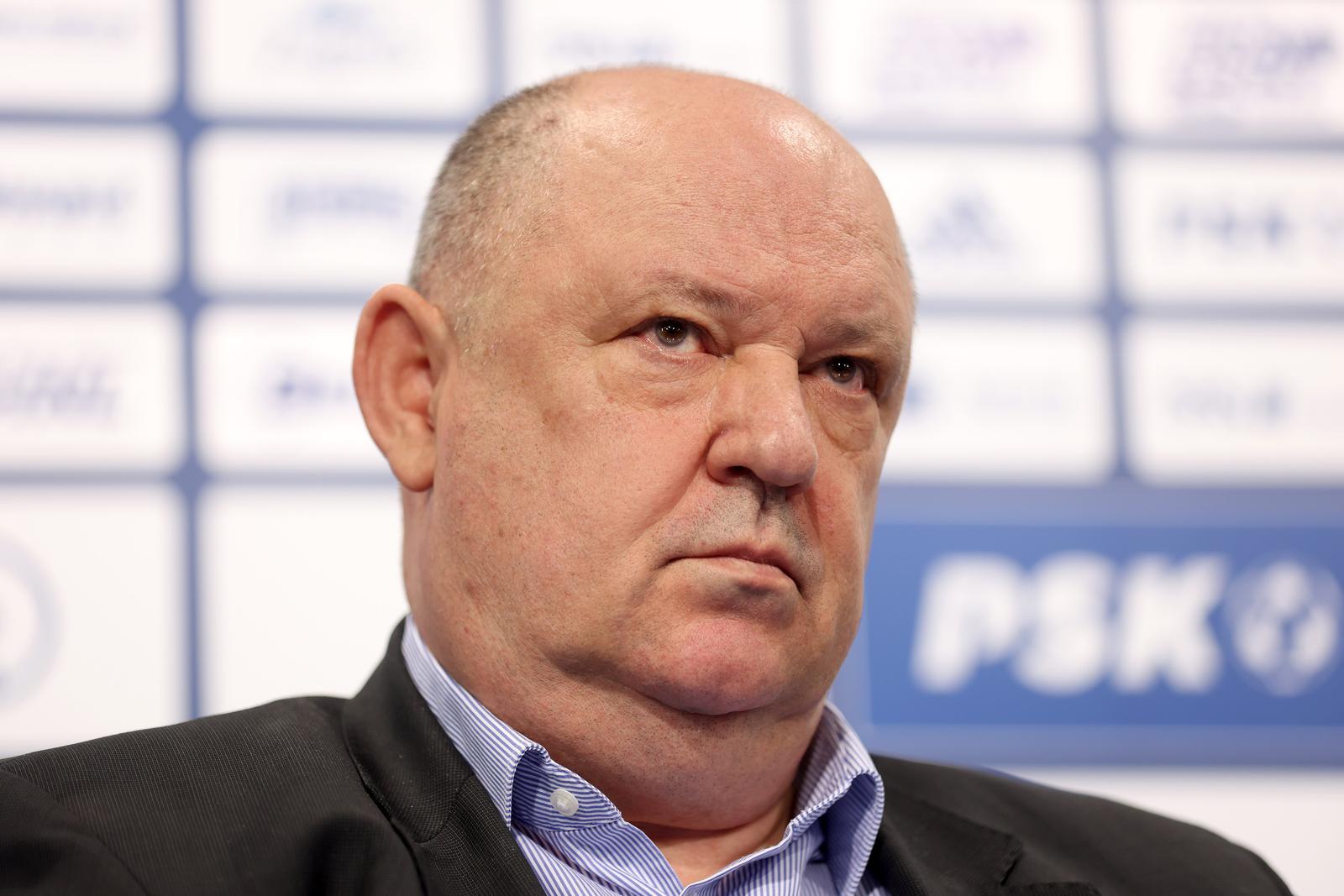 02.01.2023., Zagreb - U prostorijama kluba GNK Dinamo na stadionu Maksimir odrzana je konferencija ze medije koju je saszvao Nadzorni odbor kluba. Konferenciji su nazocili clanovi Izvrsnog odbora kao i Skupstine.  clan Izvrsnog odbora Damir Zoric Photo: Igor Kralj/PIXSELL