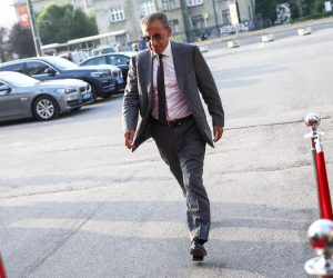02.08.2021., Sarajevo, Bosna i Hercegovina - U Zemaljskoom muzeju organiziran je prijem povodom dolaska novog Visokog predstavnika Christiana Schmidta.  Osman MehmedagicrPhoto: Armin Durgut/PIXSELL