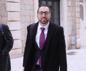 03.03.2023., Split -Zagrebacki gradonacelnik Tomislav Tomasevic sudjelovao na panelu Strategije dekarbonizacije transporta koji se odrzava u Hrvatskom domu. Photo: Ivo Cagalj/PIXSELL