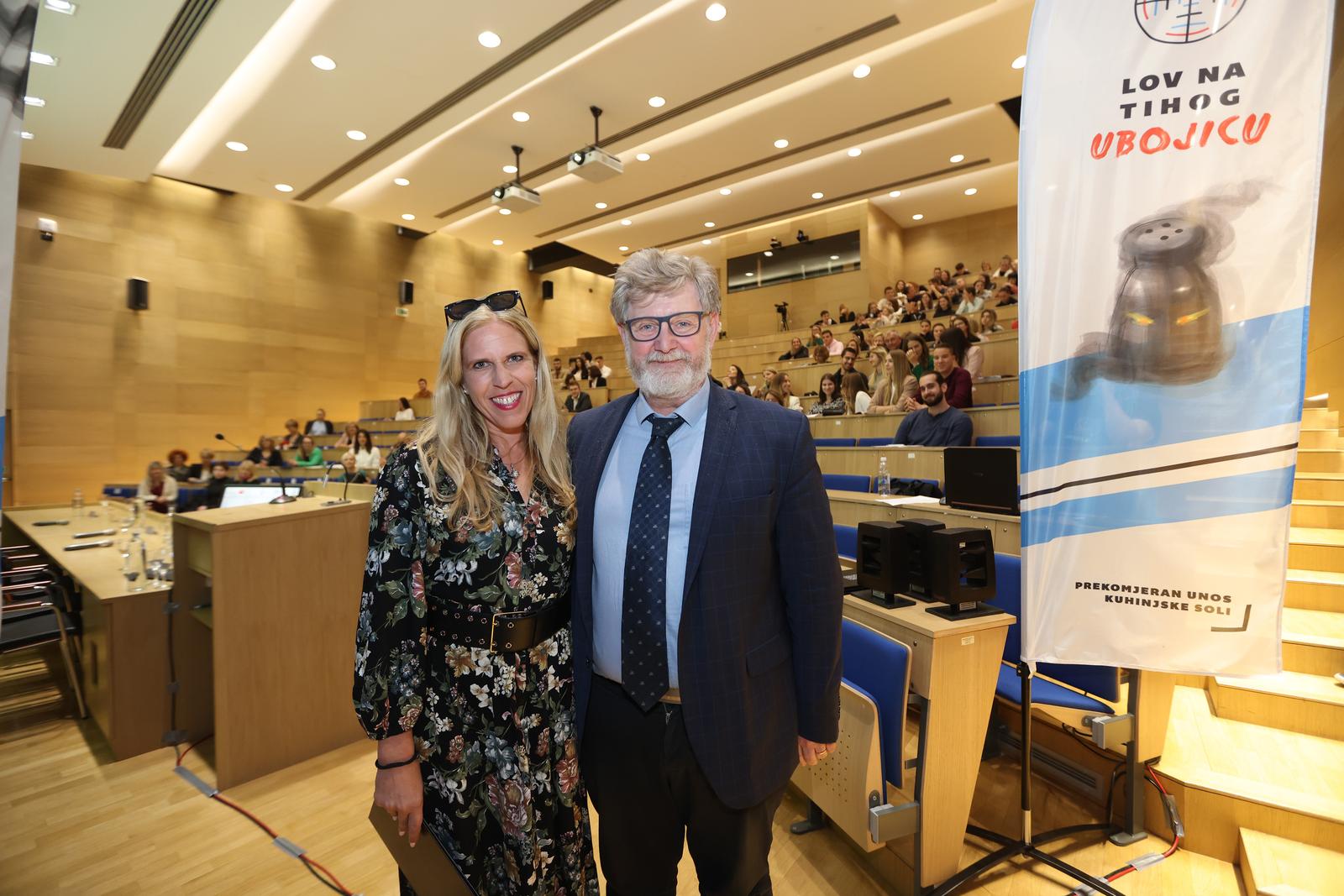 03.11.2022., Zagreb - Na Medicinskom fakultetu Sveucilista u Zagrebu odrzana je konferencija Vecernjeg lista, Hrvatske lige za hipertenziju HZJZ-a i Ministarstva zdravstva RH "Lov na tihog ubojicu".   Photo: Boris Scitar/Vecernji list/PIXSELL