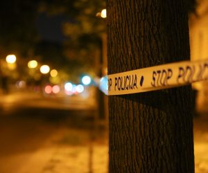 05.09.2022., Zagreb - Povodom dolaska Turskog predsjednika Recep Tayyip Erdogana u Zagreb oko hotela Westin u kojem ce biti smijesten policijske trake oko hotela i na zelenom valu.  Photo: Matija Habljak/PIXSELL