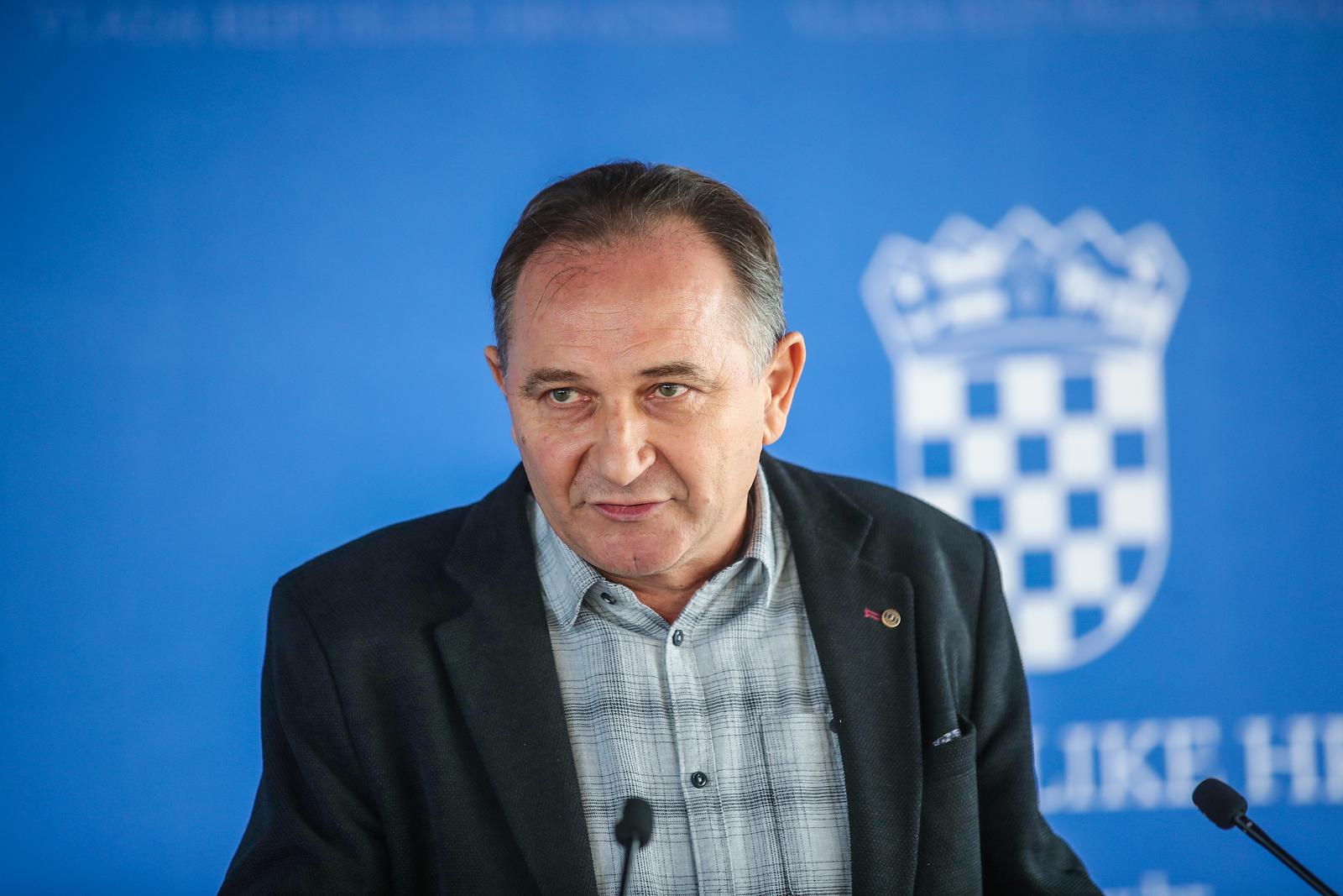 06.02.2023.., Zagreb - U kongresnom centru Nacionalne sveucilisne knjiznice odzana sjednica Gospodarsko-socijalnog vijeca (GSV). Na sjednici su razmatrana  izvjesca o provedbi nadzora poslovnih subjekata s ciljem sprjecavanja negativnog ucinka povecanja cijena na potrosace. Izmedju ostaloga, raspravljalo se i o prijedlogu Programa rada Gospodarsko-socijalnog vijeca za 2023. godinu i strateskim temama za raspravu, izvjescima o radu Gospodarsko-socijalnog vijeca i zupanijskih gospodarsko-socijalnih vijeca za 2022. godinu. Nakon sjednice clanovi GSV- a dali su izjave za  medije.  Photo: Slavko Midzor/PIXSELL