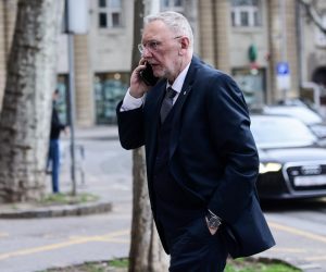7.3.2023., Zagreb - Dolazak clanova HDZ-a na sjednicu sireg Predsjednistva. Davor Bozinovic. Photo: Neva Zganec/PIXSELL