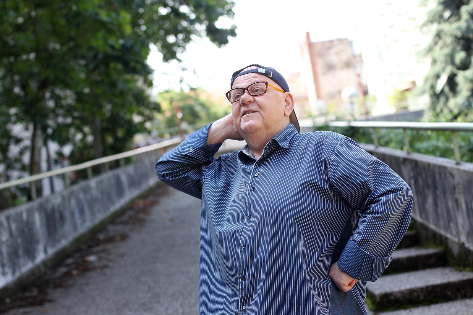 07.06.2016., Zagreb - Abdulah Sidran, bosanskohercegovacki filmas, pisac i novinar."nPhoto: Boris Scitar/Vecernji list/PIXSELL