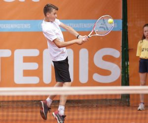 07.06.2020., Osijek - Hrvatski Premier Tenis, turnir humanitarnog karaktera u organizaciji Donne Vekic i njezine obitelji uz pokroviteljstvo Hrvatskog teniskog saveza. Photo: Dubravka Petric/PIXSELL