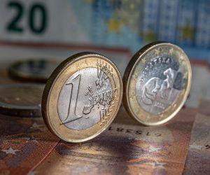 08.02.2023. Osijek - Od 01.sjecnja 2023 godine euro je nova sluzbena valuta u Republici Hrvatskoj. Photo: Davor Javorovic/PIXSELL