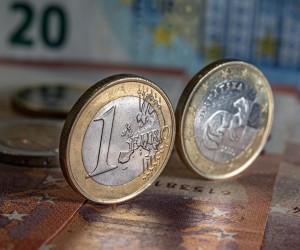08.02.2023. Osijek - Od 01.sjecnja 2023 godine euro je nova sluzbena valuta u Republici Hrvatskoj. Photo: Davor Javorovic/PIXSELL