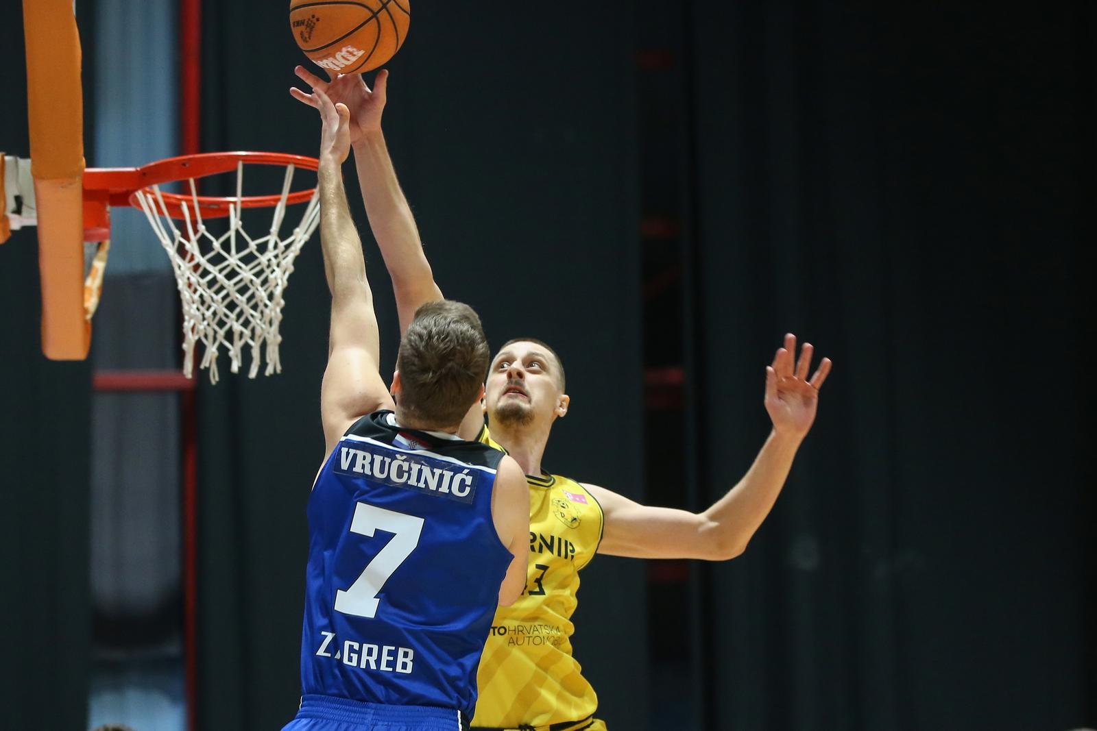 09.02.2023., Dom sportova - HT Premijer liga, 20. kolo, KK Furnir - KK Dinamo Zagreb. Kenan Karahodzic Photo: Matija Habljak/PIXSELL