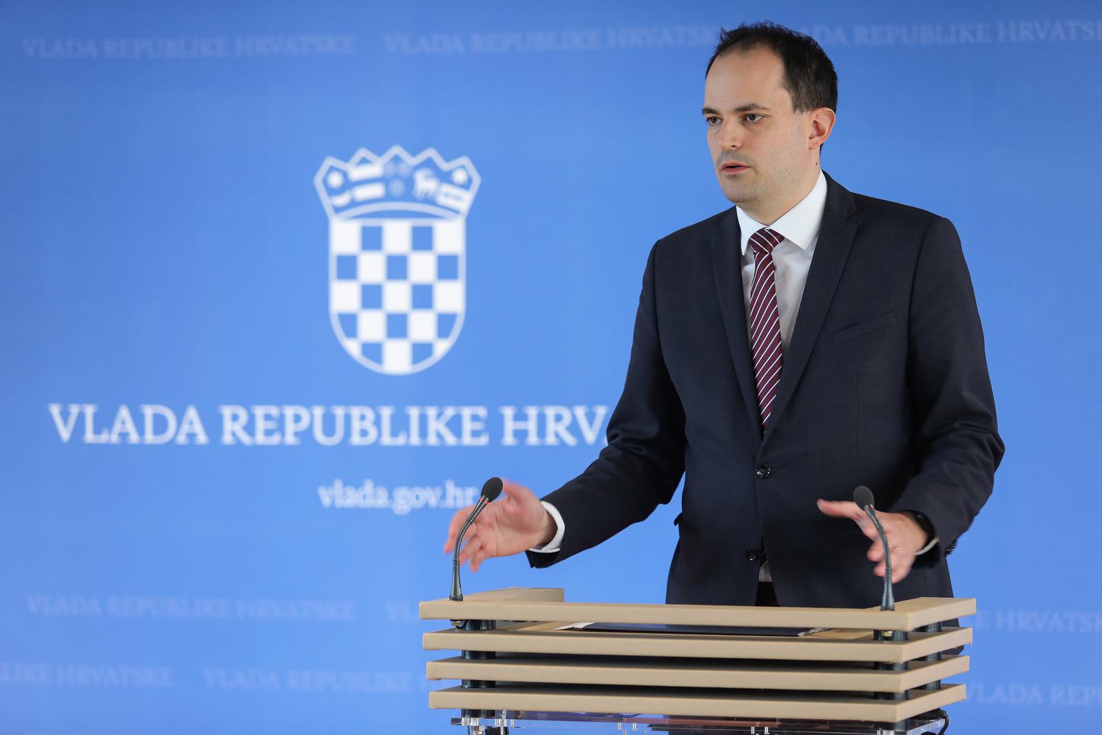 09.03.2023., Zagreb - Ministar pravosudja i uprave Ivan Malenica dao je izjavu medijima prije pocetka sjednice Vlade Republike Hrvatske u Nacionalnoj i sveucilisnoj knjiznici. Photo: Tomislav Miletic/PIXSELL