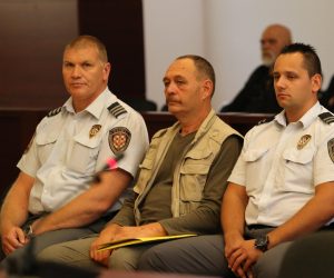 09.09.2015., Split - Na Zupanijskom sudu zakazano je rociste protiv petorice optuzenih za ratne zlocine u Lori, Tomislava Duica (koji je u bijegu), Toncija Vrkica (zamjenika zapovjednika), Ante Gudica, Andjelka Botica i Emilija Bungura. Danas bi trebala biti ispitana dvojica svjedoka. Emilio Bungur. r"nPhoto: Ivo Cagalj/PIXSELL r"nr"n