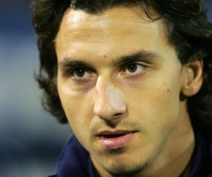 08.10.2005., Zagreb - Kvalifikaciije za Svjetsko nogometno prvenstvo 2006. godine, Skupina 8: Hrvatska - Svedska. Zlatan Ibrahimovic."nPhoto: Igor Kralj/PIXSELL
