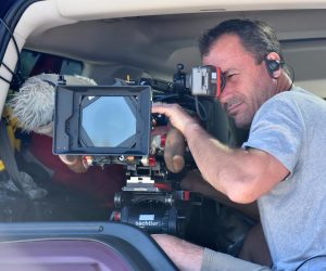 10.05.2017., Zadar - Jeremy Clarkson i Richard Hammond, dvojac emisije Top Gear, odnosno Grand Tour, snimali su nove nastavke ispred nekadasnje tvornice Maraska. rPhoto: Dino Stanin/PIXSELL